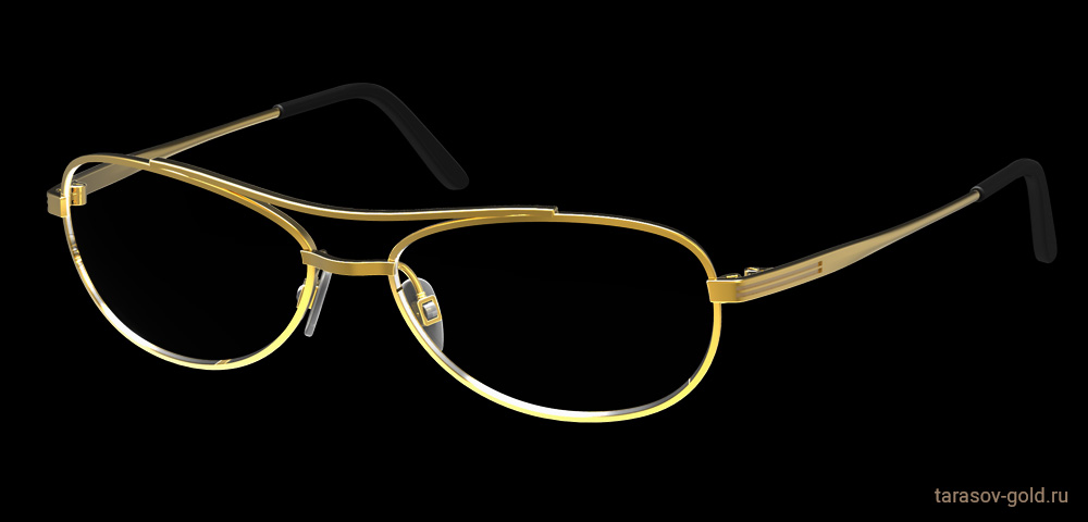 Золотые мужские очки COBRA 03S солнцезащитные