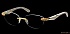 Женские очки из золота по индивидуальному заказу Mermaid-03